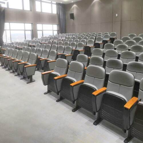 礼堂院椅会议厅教室连排座BEG椅写电厅影剧院排椅报告座椅带字板