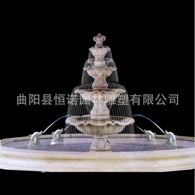 欧式广场石雕喷泉工程