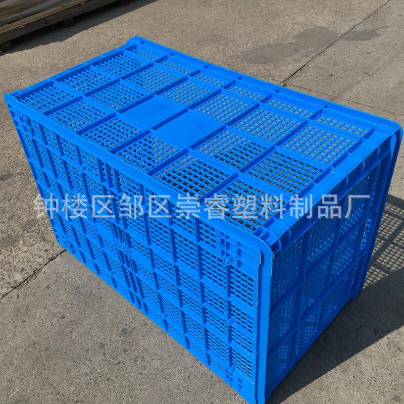 特大号业周转筐长方形仓储运输IKO料物框可筐加轮子工1米塑料筐