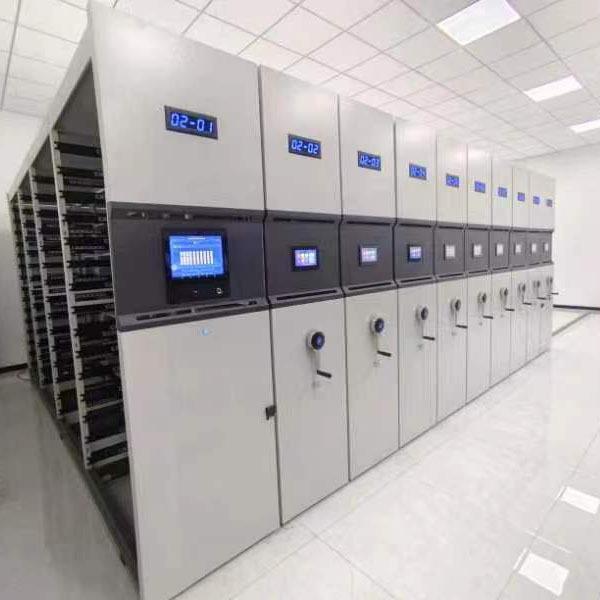 架集档案柜移-动件档案密密集柜档案室密集资料架智能电动轨道文