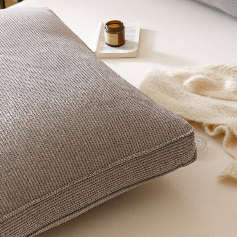 复灯芯绒组合款立体面块靠包垫沙XFC发窗护腰靠枕床上软包大飘古