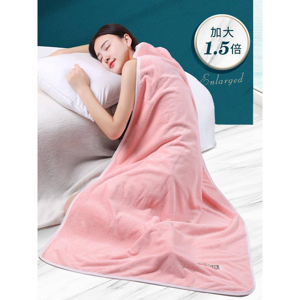 A5L浴家用比澡纯巾棉吸水2加0F757559T25新款男大人毛巾女速干洗
