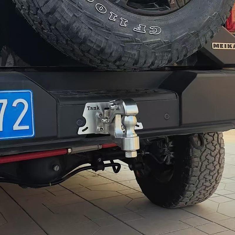 克300途乐H9酷路泽车通流用不锈坦钢拖钩汽车395氓钩汽车改装配件