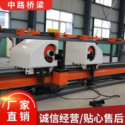 公路数控钢筋弯曲中心全自动钢筋弯曲双机头数控钢筋弯曲中心