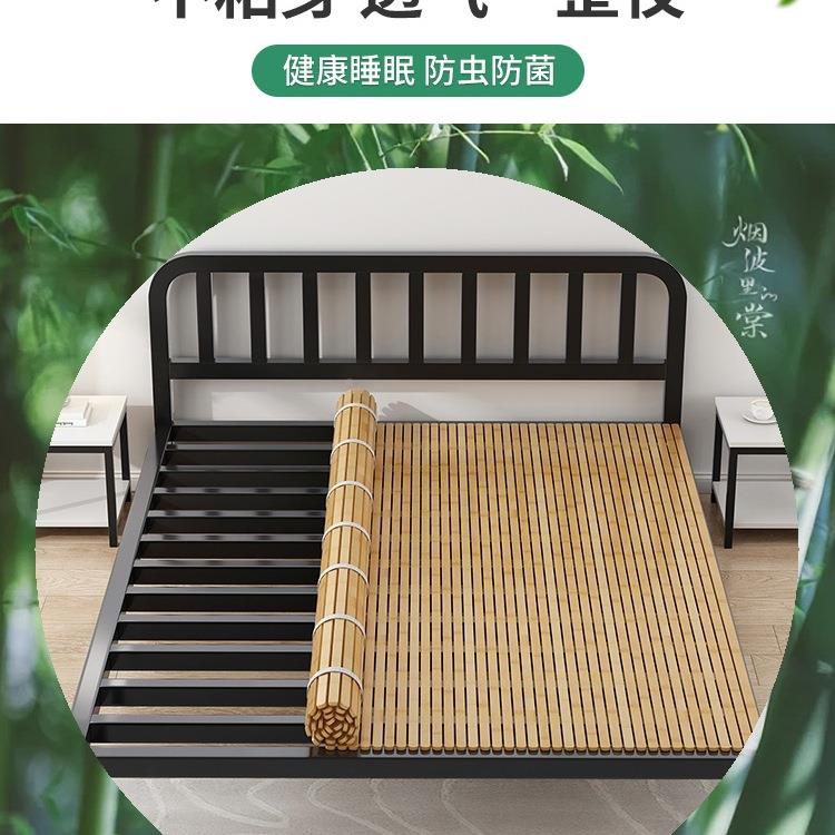 天然964护腰楠竹硬板床铺板垫片可折叠竹加密加硬实木床板凉席席