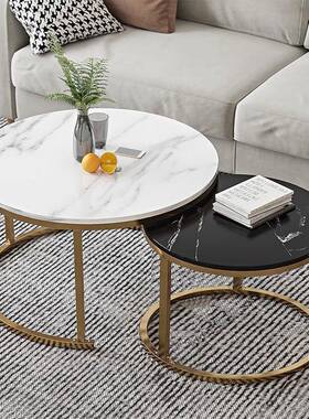 几客厅家用圆桌茶小型茶简约现轻奢沙60557发边几边代桌角几几桌