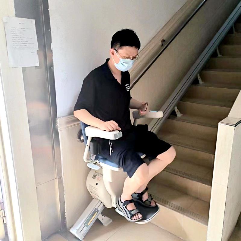 道座椅直电梯664别墅老人楼楼机代步上楼神器线电动升降爬椅
