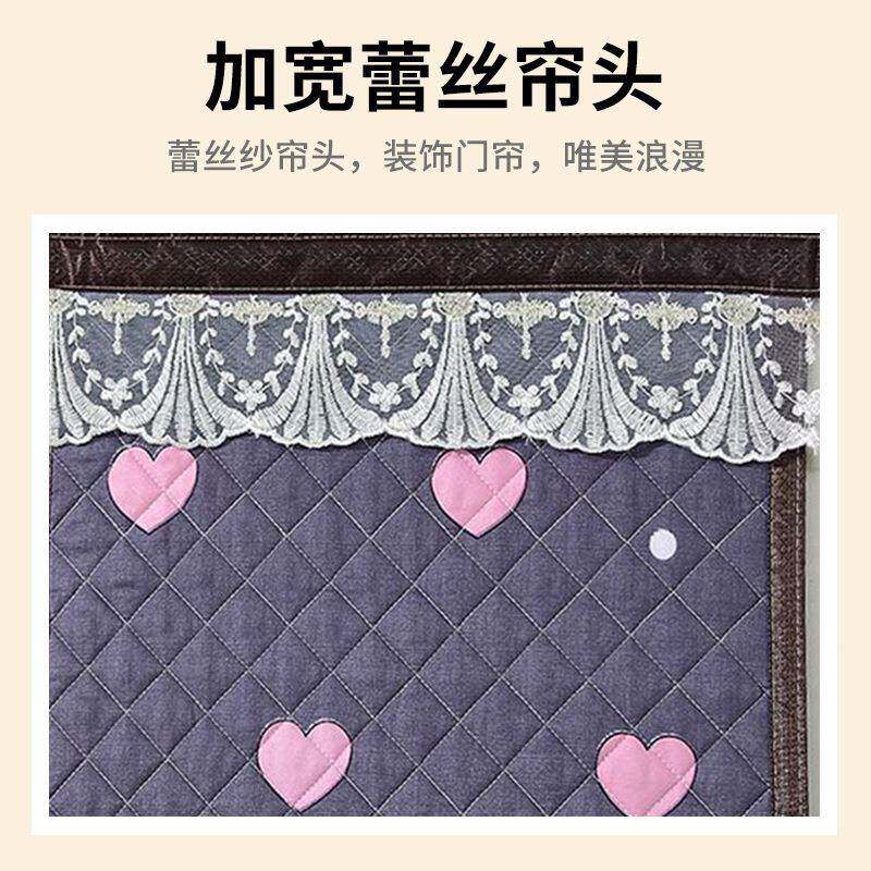 商棉门帘冬家用防风棉门帘1季空调冷库隔温断用保自吸保暖商用门