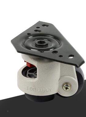 福马轮铝材专用脚轮三型角板DX-60F、0F水平节脚轮静调音平板支撑