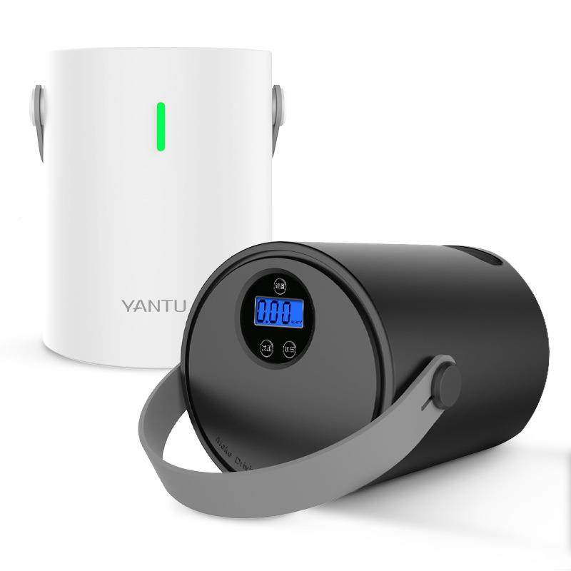 海外仓912厂家直销汽车动无线电迷你便携式胎数轮气显打气泵车载