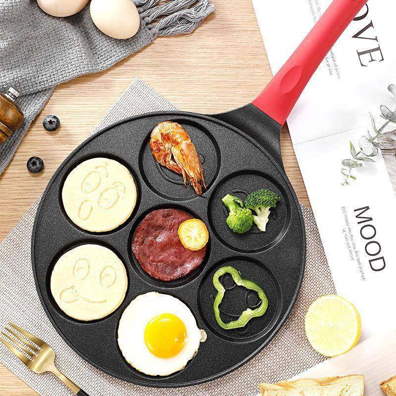 韩多孔功能煎饼锅铜锣烧平底七儿童早餐锅松11332锅饼鸡式蛋锅煎,基础建材,脚轮/万向轮,淘宝优惠券,粉丝福利购,淘宝优惠卷