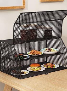 用罩菜厨房置物架家台面餐桌饭防桌菜食物饭98152菜罩苍蝇防尘剩