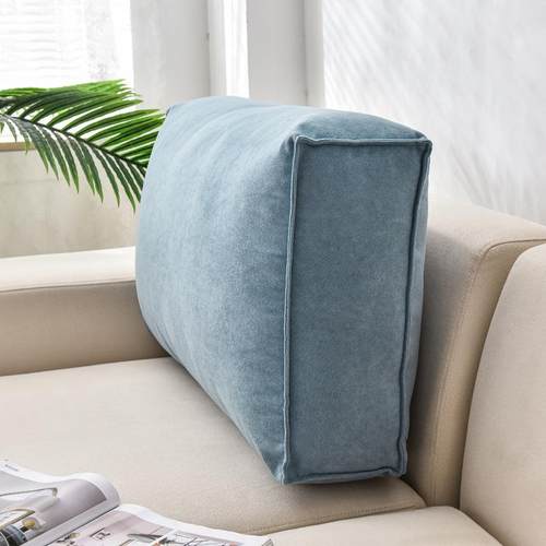 方长形沙发靠枕垫床靠软包抱枕头榻榻米大号腰枕靠包B8护腰靠背垫