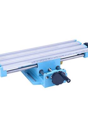 东润你DR2015A钻床铣十字工作台小型迷铣床十字滑拖板台