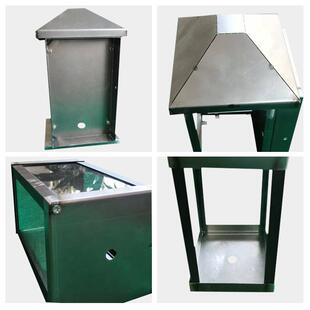 座定制不锈钢户外院庭灯外壳喂日式鸟居灯罩75154野外投保护罩形