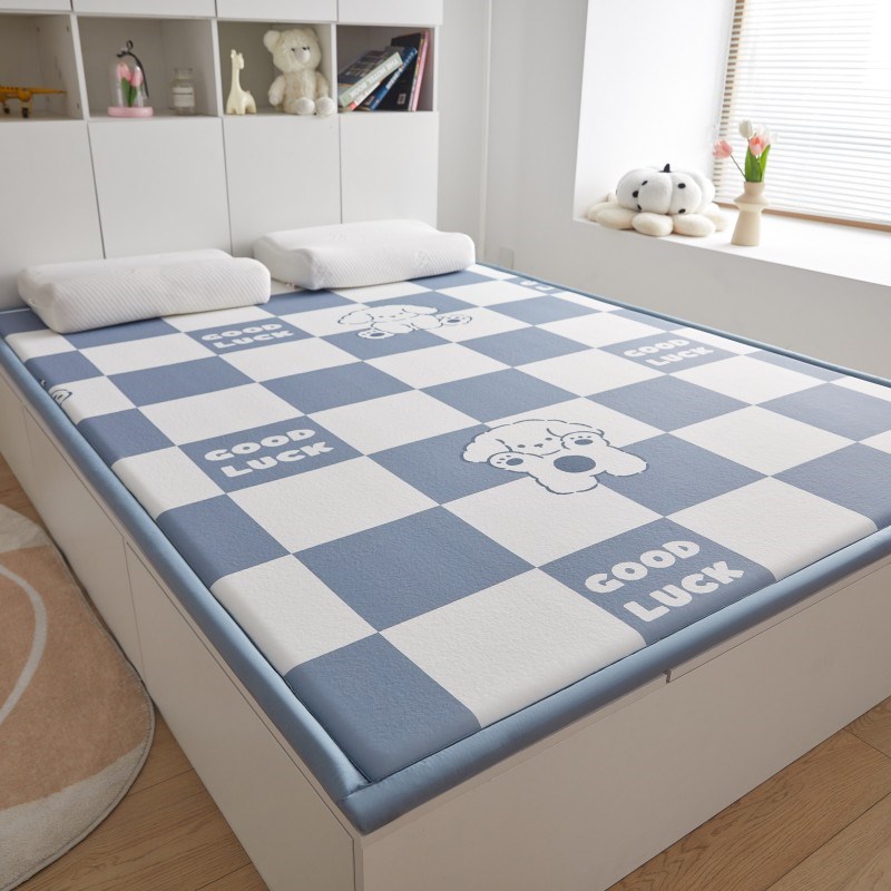 加厚冰丝凉席2025新款藤席地垫睡觉打地舖榻榻R米床垫午睡垫子席