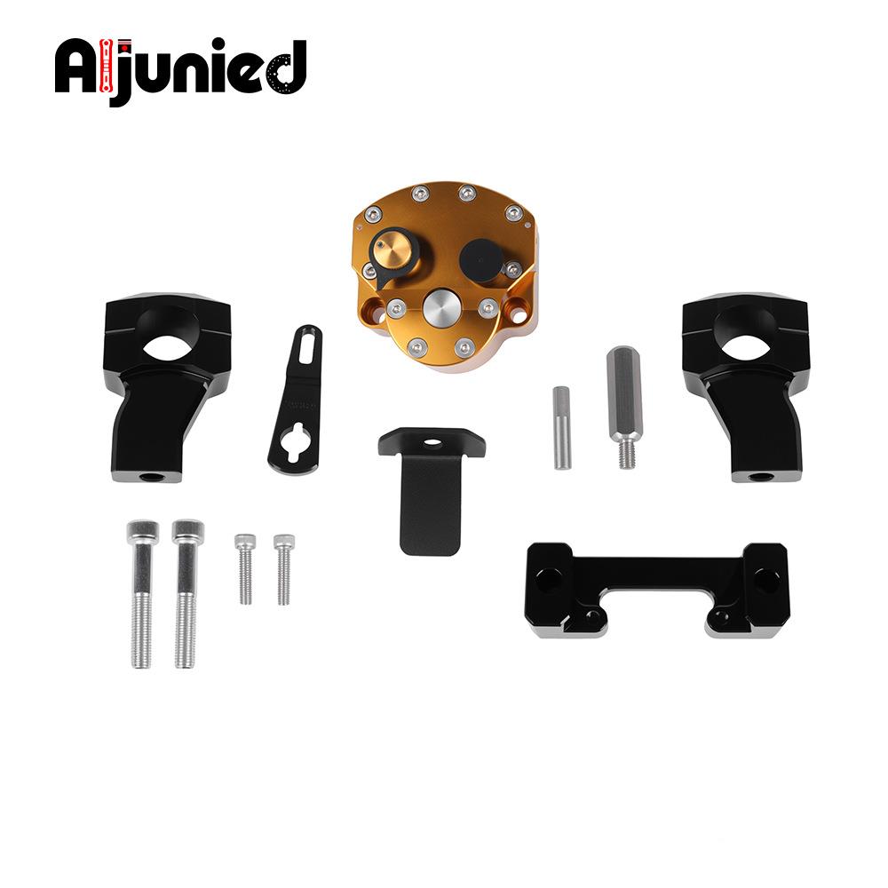 适用春445MT车0MT800MT-X摩托方向阻尼器防甩头固5定码转向缓风冲