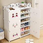 层门口结实尘柜防家用HLM宿舍简带门新款 鞋 架子易多鞋 收纳柜