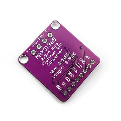 316MAX31865RTD铂电阻温度检测YRD器PT1500至PT1000传8感器模块