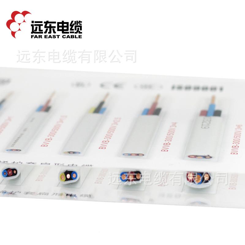 880东电缆BVB2*4平方V国标二芯装硬远护套铜芯电线100米家电子线
