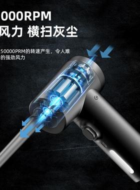 家用车吸载无线吹尘器外便携垫电动气床吹66597气泵迷户你手持吹