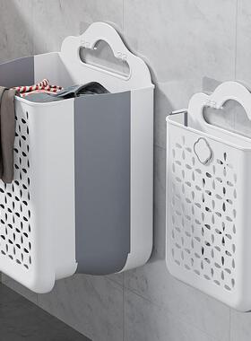 脏篓F78S67TH子可放折叠家用大容量壁挂式洗衣篮卫生间浴室衣脏衣