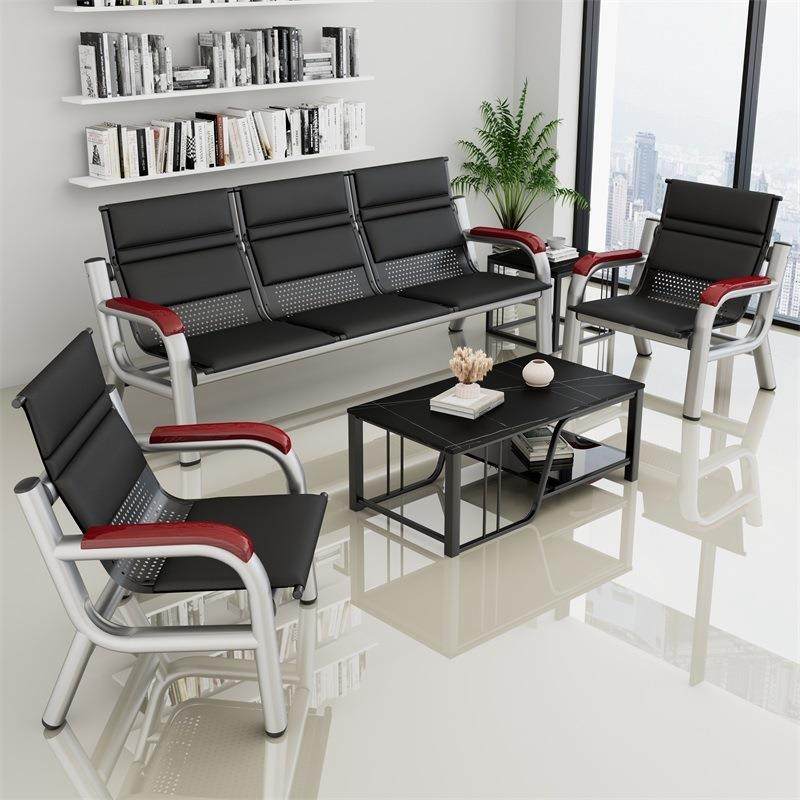 办见详情办公沙发商客务接待简现代约会单人三人位公室沙发茶几组