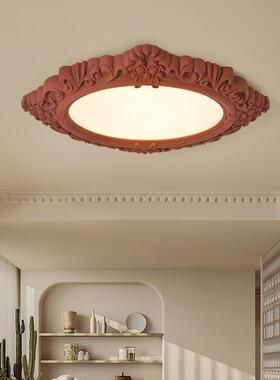 2法式客厅灯20年新款端大气主50177卧室灯吸顶灯奶油风雕花艺高术