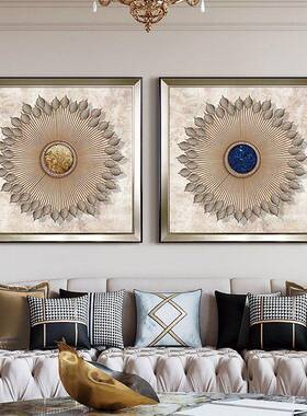 轻入户玄关al202209装式饰画现代式客厅餐厅壁画高奢端欧样板间大