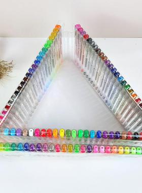 厂家水笔12色学0生无品牌/美术彩绘画彩色笔装笔中性笔创意绘套画