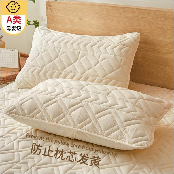 新夹棉枕护套防头油款防螨虫防枕发芯黄保套信封内胆444套赵之吴