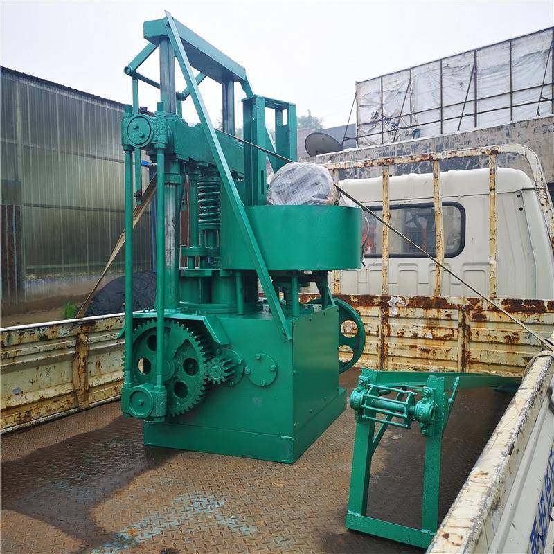 6民用小型球蜂窝煤机1孔无烟6425煤柱粉打煤机全自动兰炭粉圆形压