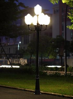 路灯34米小区庭墅院灯别户米式JYA-078外灯花园灯景观灯欧复古铁