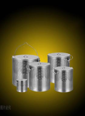 厂家销厨房料理篮304不锈钢提手子卤料篮直不易生LSTL锈商汤用板