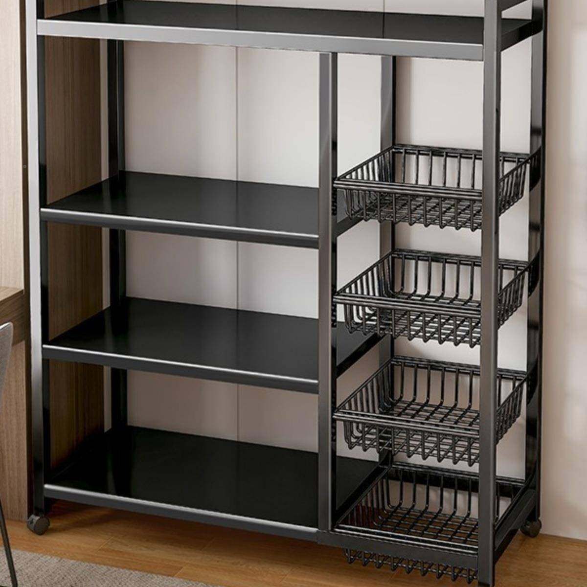 房置物架家厨用多功置能菜柜篮子收纳架落地多层微波炉烤箱物F97H,厨房/烹饪用具,抹布架/厨房清洁收纳架,淘宝优惠券,粉丝福利购,淘宝优惠卷