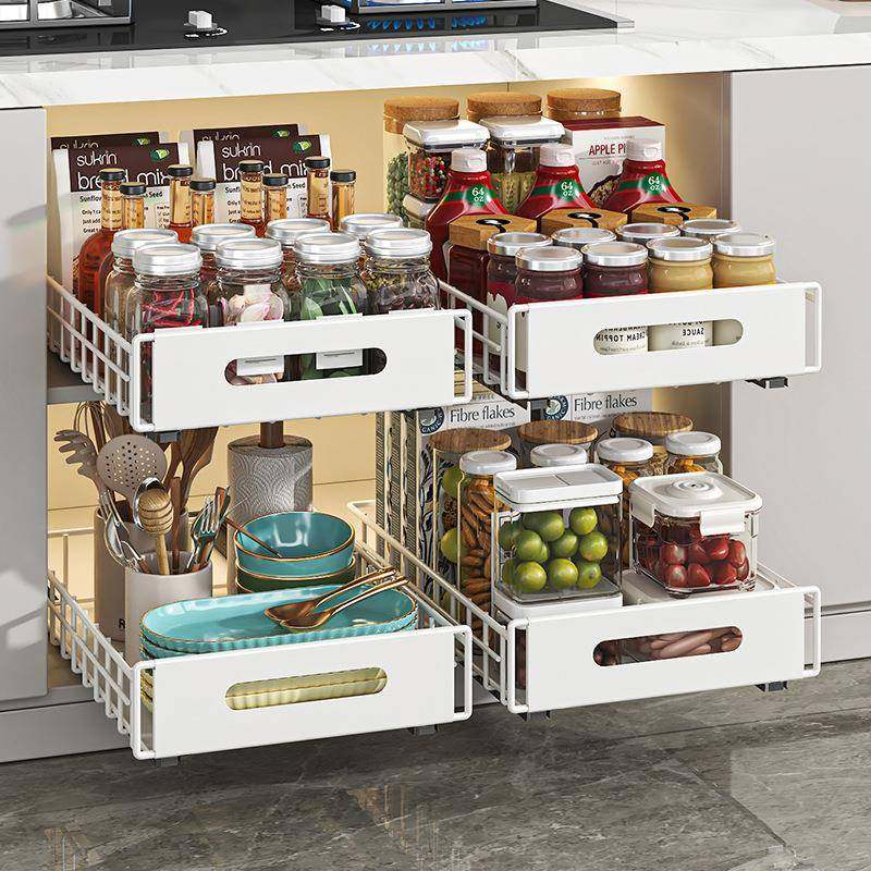 厨拉房下槽置物架调料LEE碗水碟纳抽拉式水池多功能收架橱柜篮分,厨房/烹饪用具,抹布架/厨房清洁收纳架,淘宝优惠券,粉丝福利购,淘宝优惠卷