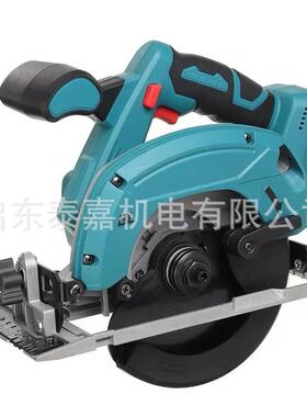 6寸电锯电式手提锂电锯大46204功率盘切割机木工电充锯倒装锯圆圆
