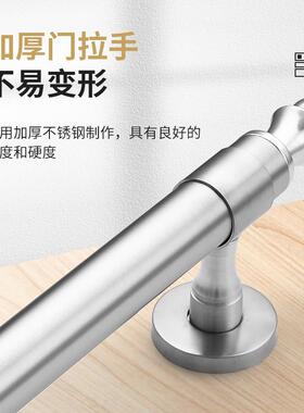 不距锈钢可节孔木门古拉PYC手新中调式铜大拉手卧室房门明装老式