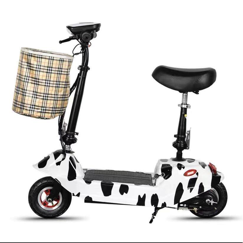 小海豚你动滑迷板车电带电池小型可叠124电瓶车上班校折园代步车