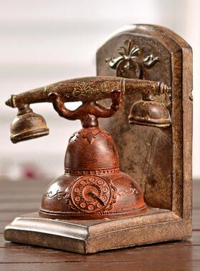 复古YJR民国电机爷话公馆摄影道具怀旧老上机海滩家用座装饰书档