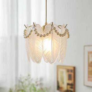 床头吊玻灯创意个间性术飘窗长G1860线小吊灯艺吧台网红房璃轻奢