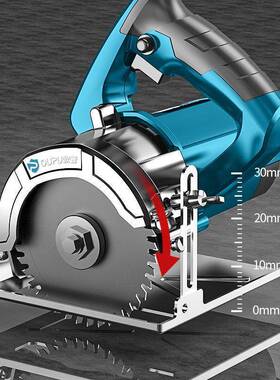 功JOJ切割机石云机大功率家用多能瓷砖木材钢材度45手提开槽机