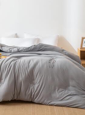 大豆纤维冬VZG子芯A类母级保原婴被棉加厚暖单双人秋冬厚被褥子
