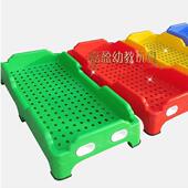 新款 幼儿床料儿童专用加床幼儿园塑床儿童午睡CZN塑料床叠叠床厚