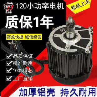 三轮车机大功率无刷直流电机48v650v79132V1800w100w电6齿差速电1