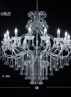 2025新款婚铁艺电镀道吊具台婚礼灯酒店礼堂舞HLZ布置吊庆顶道具