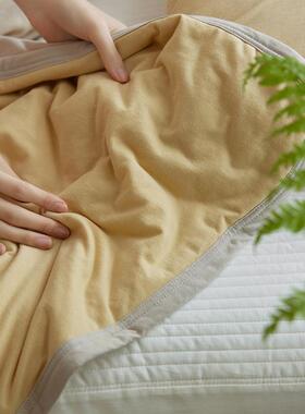 FBW2纯02新款A类全棉针织云感双拼5夏被莱赛尔超填充柔软色夏凉被