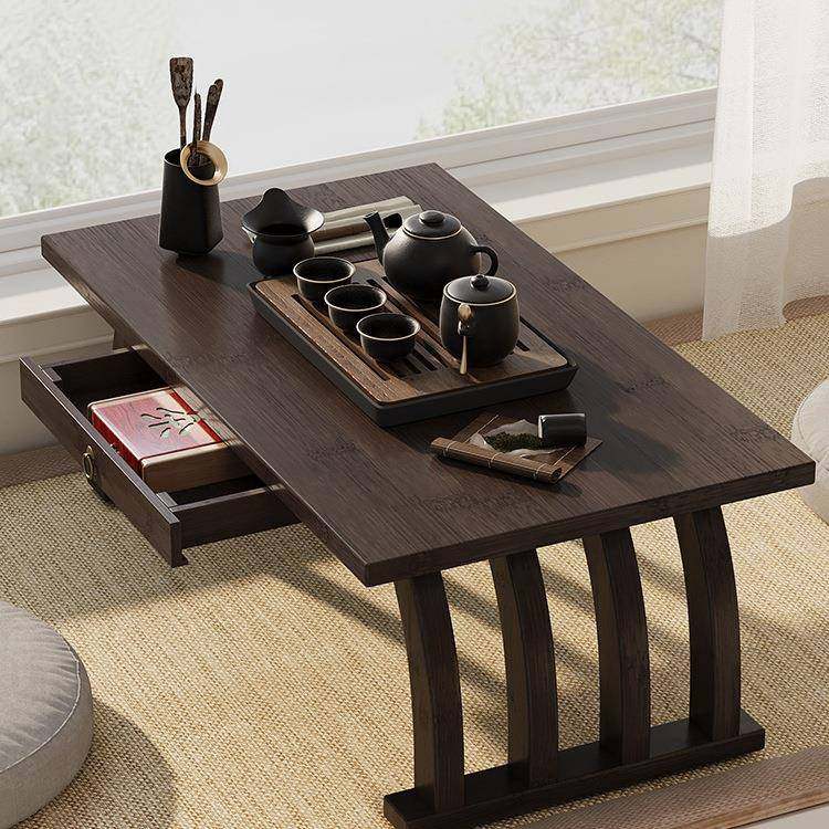 楠飘窗小桌子家榻用炕桌茶几竹日式榻米茶桌卧室窗坐IMU地矮桌子