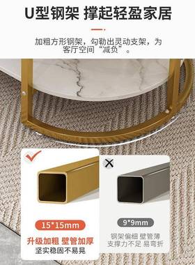 茶几客台厅家BPR用2025新奢款约现简代轻小户型桌子阳简易出租屋