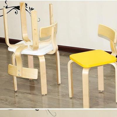 幼儿园童实木椅靠子儿宝宝凳子小背板凳儿童座椅家用餐椅FM-0726-